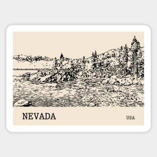 Nevada USA Sticker